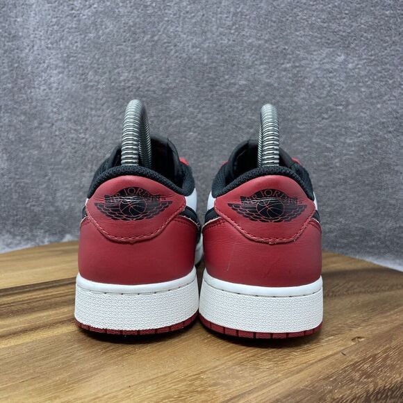 Nike Air Jordan 1 Retro Low OG White/Red CZ0858-106 Shoes 4.5Y Women's Size 6 - Picture 4 of 9